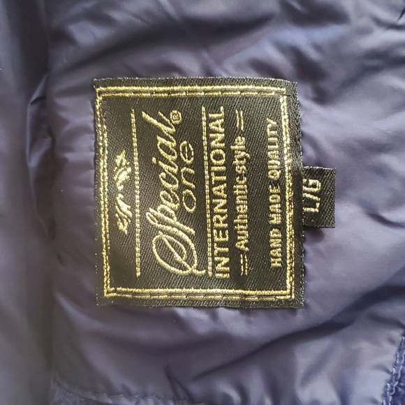 Special One International blue women's jacket size L - Picture 10 of 17